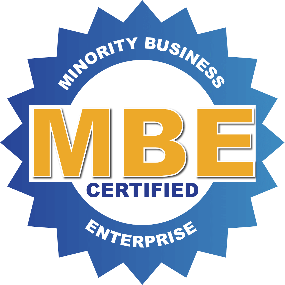 MBE Certified - Minority Business Enterprise Certification Badge